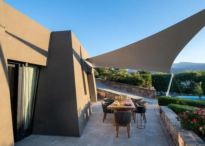 Lithari Luxury Villa With Private Pool, Your Perfect Retreat, Crete Agios Nikolaos 